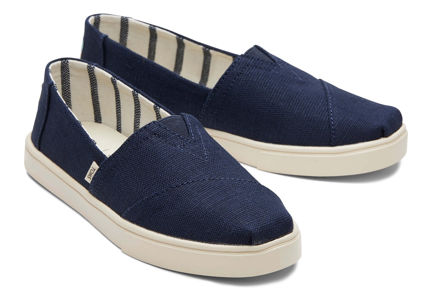 Toms Alpargata Cupsole Slip On Espadrille Navy - Womens - 18623-LDXQ